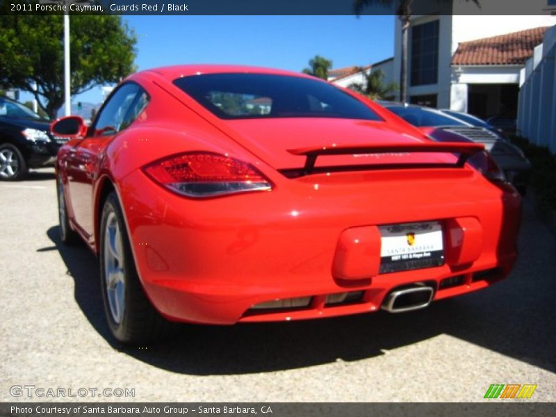 Guards Red / Black 2011 Porsche Cayman