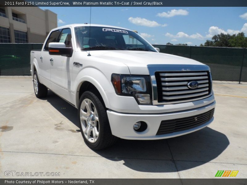Front 3/4 View of 2011 F150 Limited SuperCrew