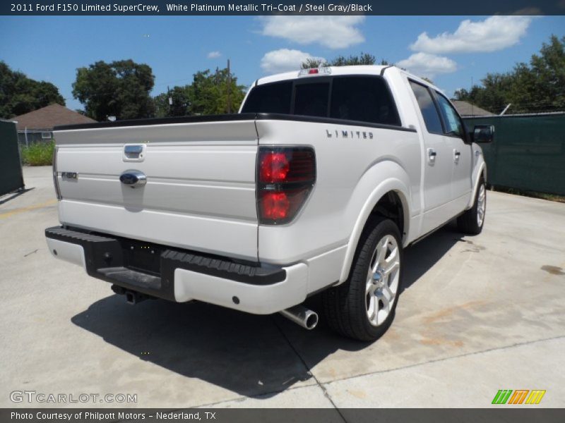  2011 F150 Limited SuperCrew White Platinum Metallic Tri-Coat