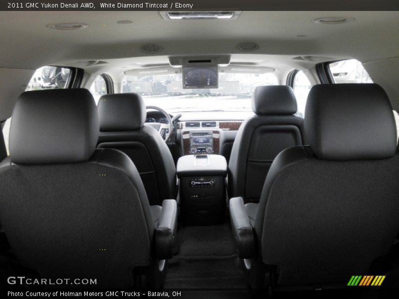 White Diamond Tintcoat / Ebony 2011 GMC Yukon Denali AWD