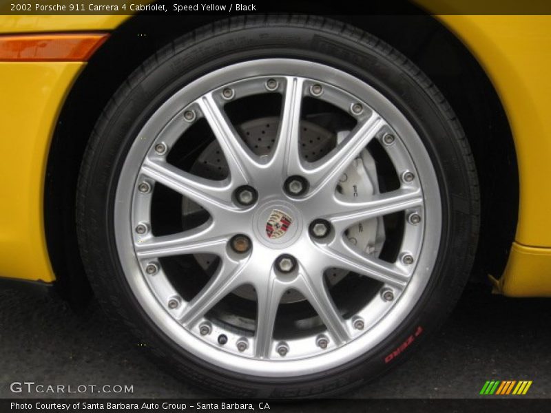  2002 911 Carrera 4 Cabriolet Wheel