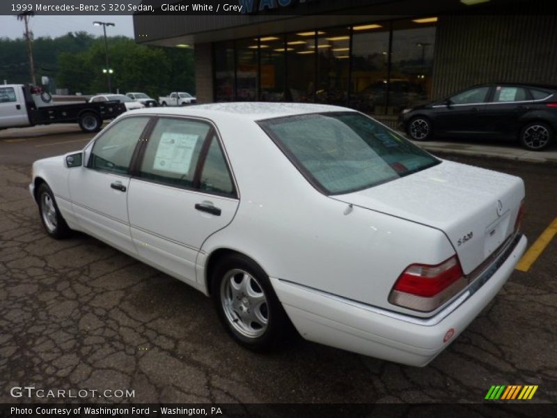 Glacier White / Grey 1999 Mercedes-Benz S 320 Sedan