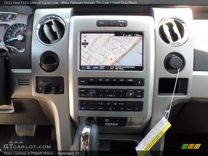 Controls of 2011 F150 Limited SuperCrew