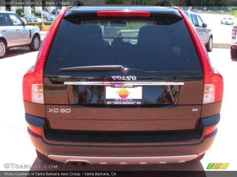 Black / Taupe 2007 Volvo XC90 3.2