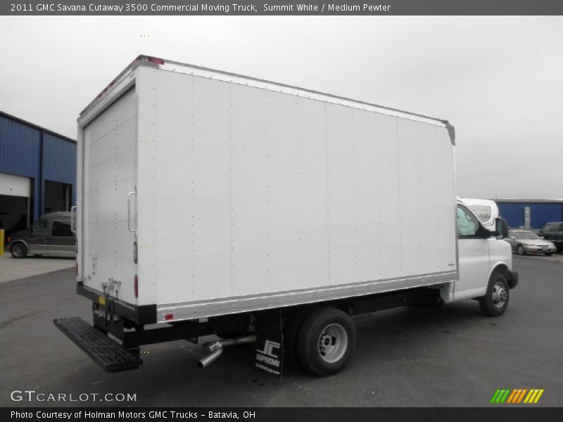  2011 Savana Cutaway 3500 Commercial Moving Truck Summit White