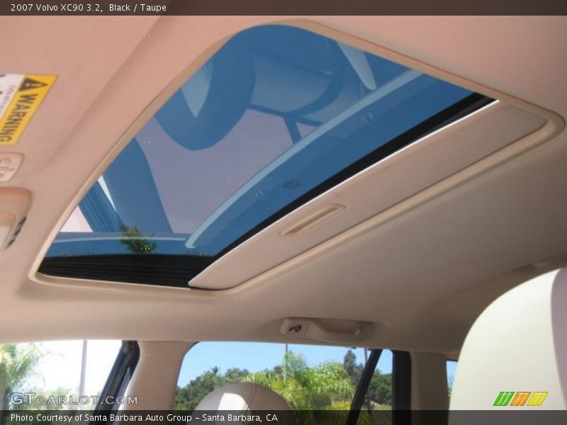 Black / Taupe 2007 Volvo XC90 3.2