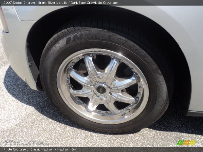 Bright Silver Metallic / Dark Slate Gray/Light Graystone 2007 Dodge Charger