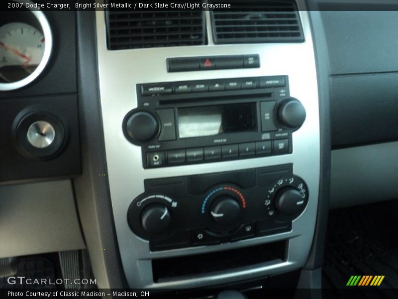 Bright Silver Metallic / Dark Slate Gray/Light Graystone 2007 Dodge Charger