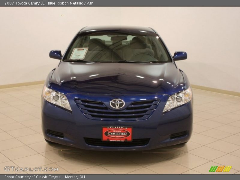 Blue Ribbon Metallic / Ash 2007 Toyota Camry LE