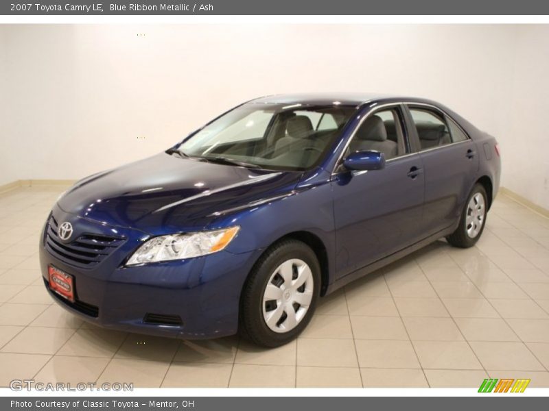 Blue Ribbon Metallic / Ash 2007 Toyota Camry LE