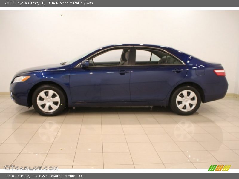 Blue Ribbon Metallic / Ash 2007 Toyota Camry LE