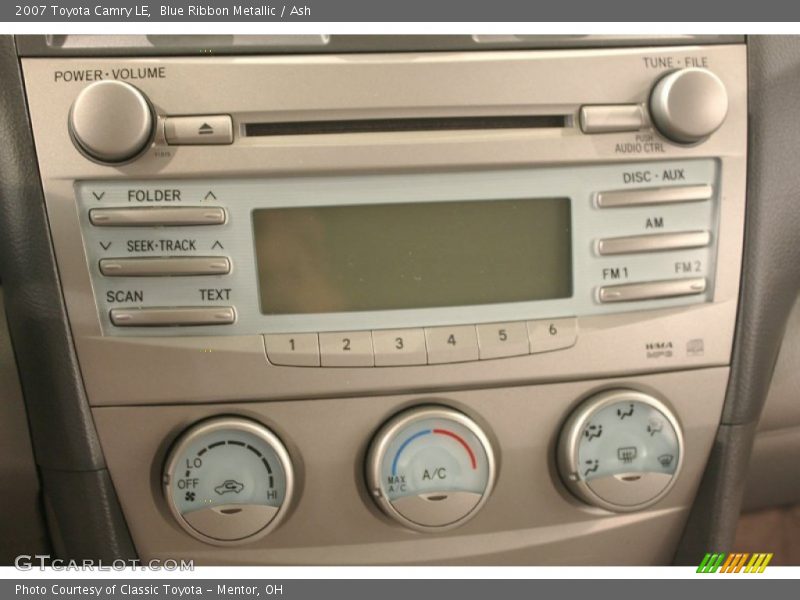 Blue Ribbon Metallic / Ash 2007 Toyota Camry LE