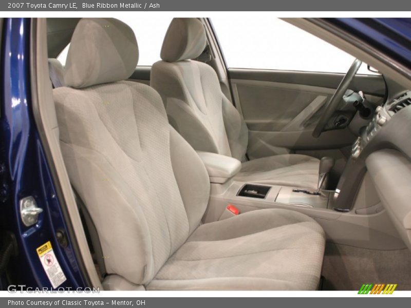 Blue Ribbon Metallic / Ash 2007 Toyota Camry LE