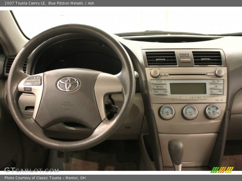 Blue Ribbon Metallic / Ash 2007 Toyota Camry LE