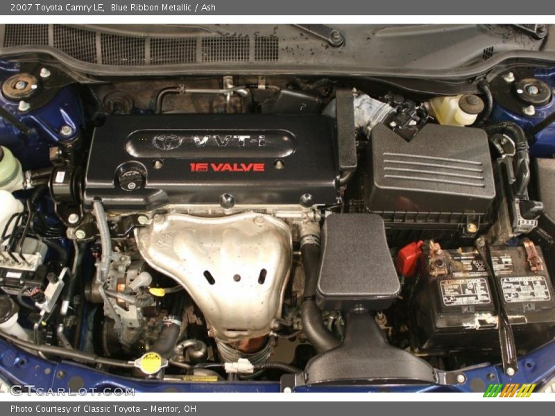 Blue Ribbon Metallic / Ash 2007 Toyota Camry LE