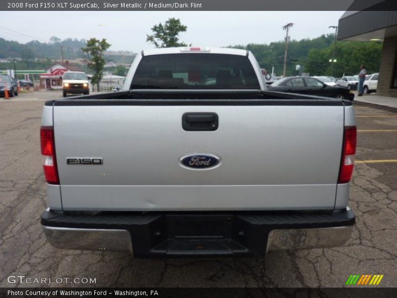 Silver Metallic / Medium/Dark Flint 2008 Ford F150 XLT SuperCab