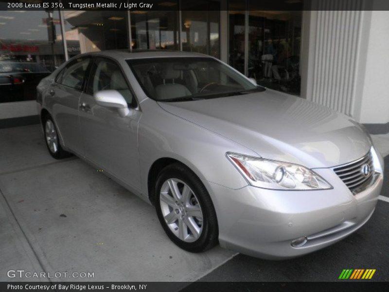 Tungsten Metallic / Light Gray 2008 Lexus ES 350