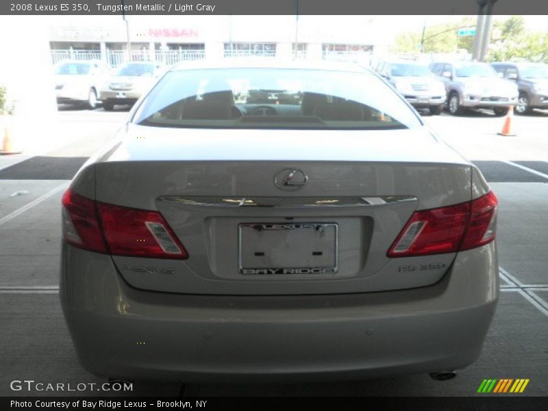 Tungsten Metallic / Light Gray 2008 Lexus ES 350