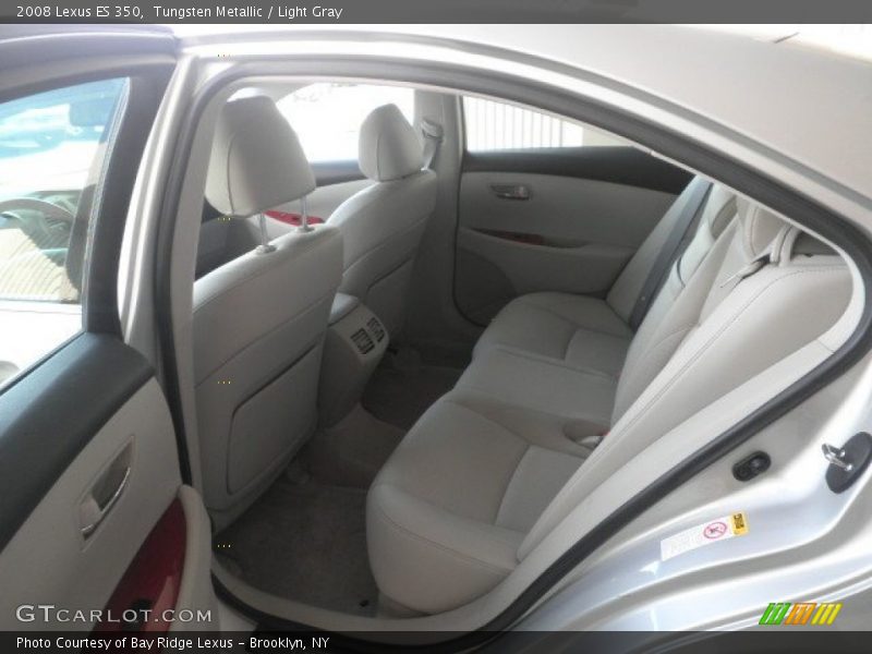 Tungsten Metallic / Light Gray 2008 Lexus ES 350