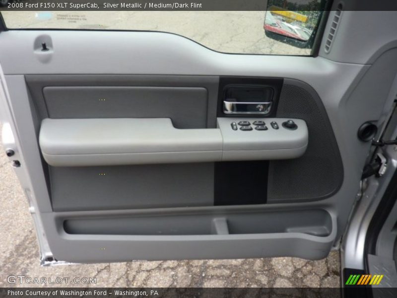 Silver Metallic / Medium/Dark Flint 2008 Ford F150 XLT SuperCab