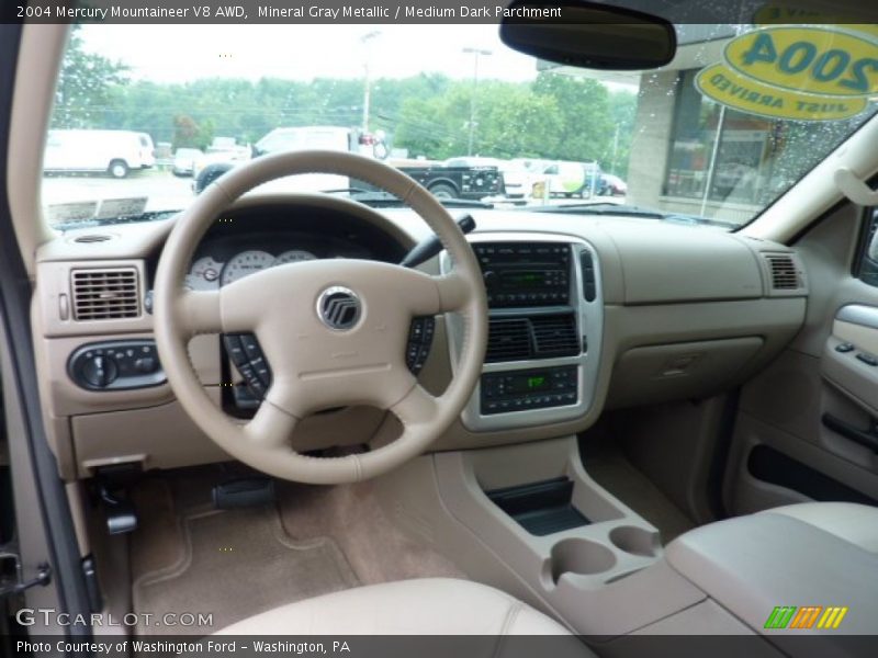 Mineral Gray Metallic / Medium Dark Parchment 2004 Mercury Mountaineer V8 AWD