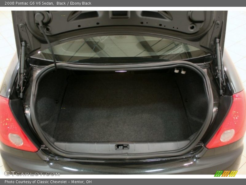 Black / Ebony Black 2008 Pontiac G6 V6 Sedan
