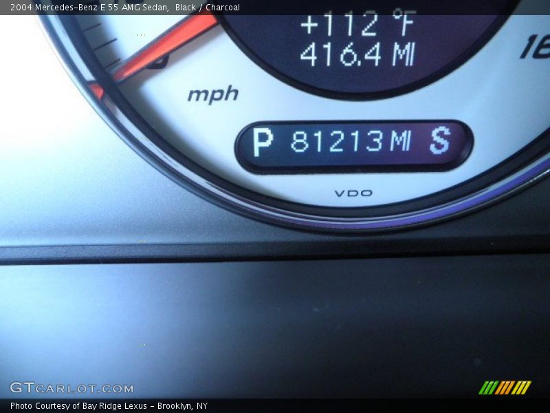 Black / Charcoal 2004 Mercedes-Benz E 55 AMG Sedan