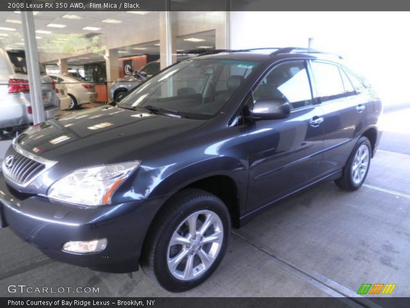 Flint Mica / Black 2008 Lexus RX 350 AWD