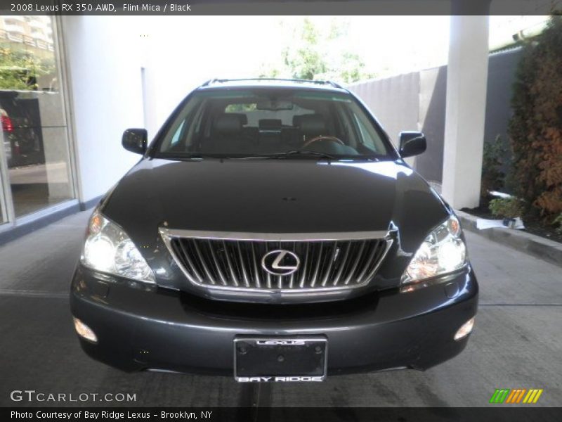 Flint Mica / Black 2008 Lexus RX 350 AWD