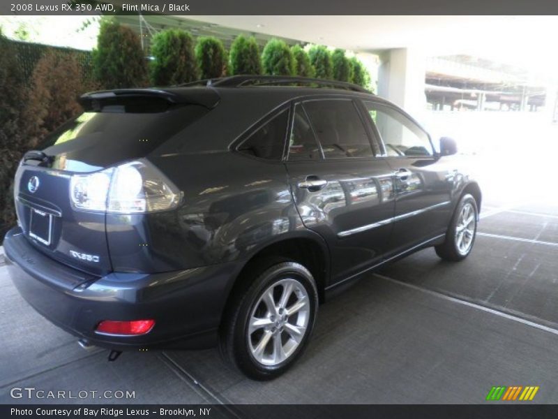 Flint Mica / Black 2008 Lexus RX 350 AWD