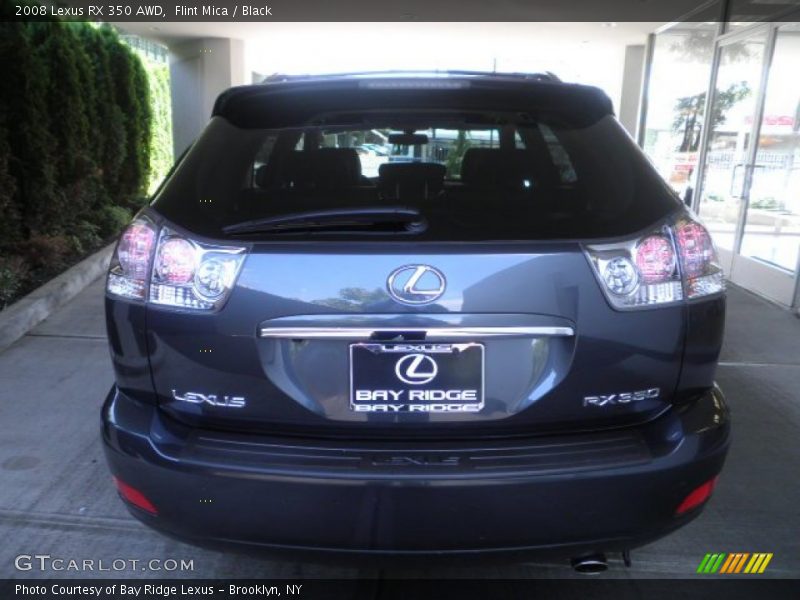 Flint Mica / Black 2008 Lexus RX 350 AWD