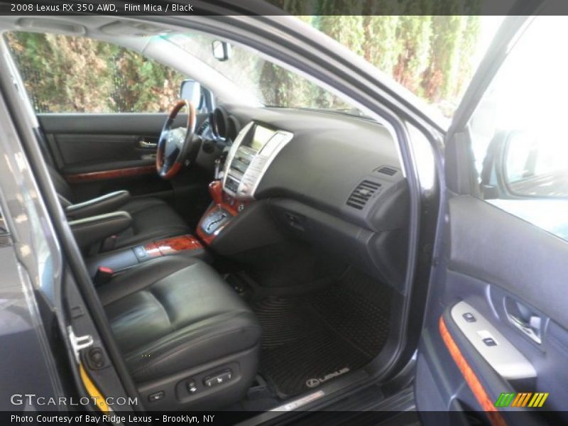 Flint Mica / Black 2008 Lexus RX 350 AWD