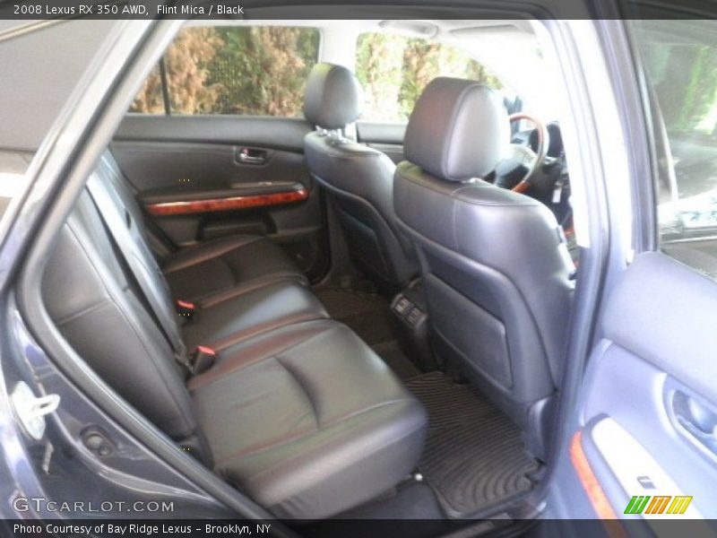 Flint Mica / Black 2008 Lexus RX 350 AWD