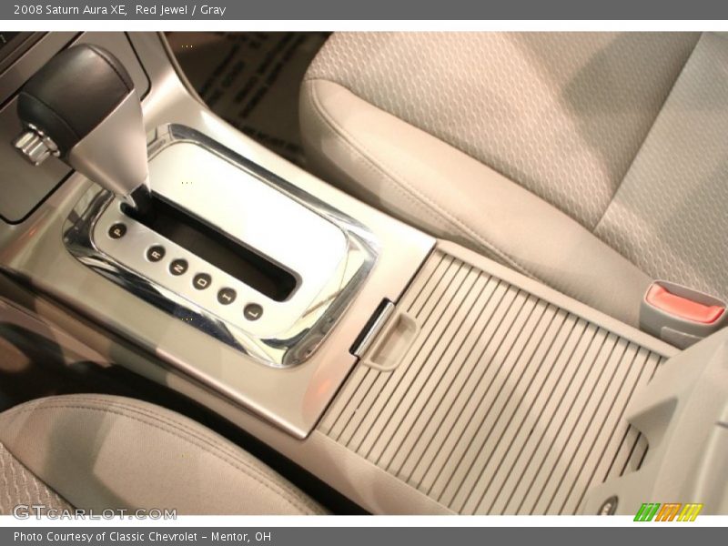 Red Jewel / Gray 2008 Saturn Aura XE