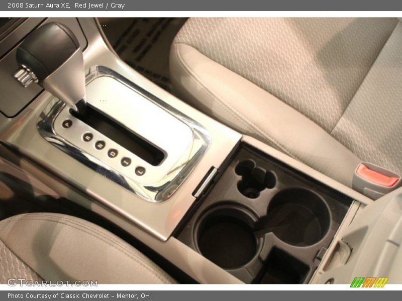 Red Jewel / Gray 2008 Saturn Aura XE