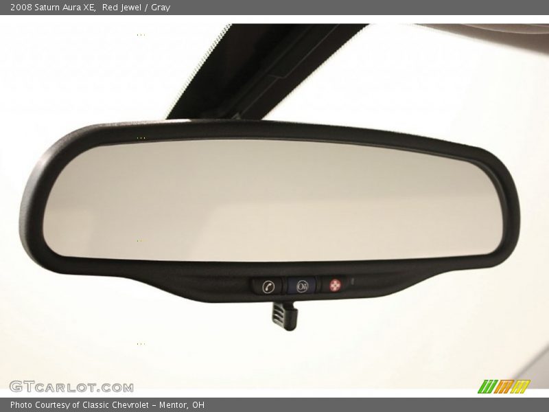Red Jewel / Gray 2008 Saturn Aura XE