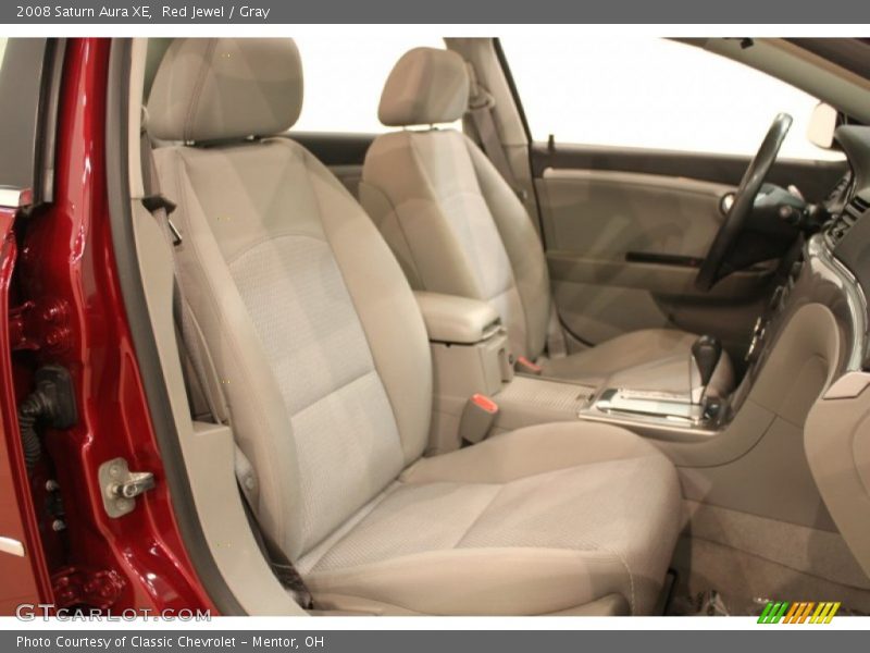 Red Jewel / Gray 2008 Saturn Aura XE