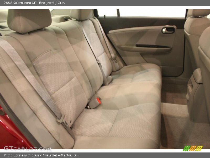Red Jewel / Gray 2008 Saturn Aura XE