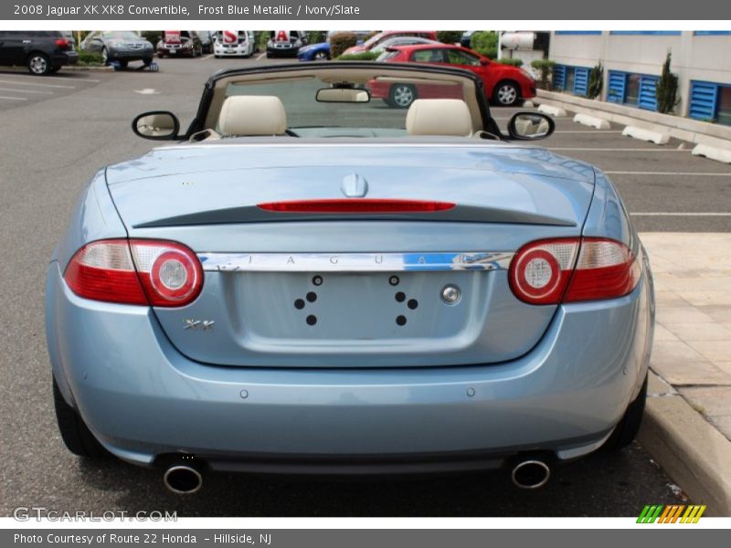 Frost Blue Metallic / Ivory/Slate 2008 Jaguar XK XK8 Convertible