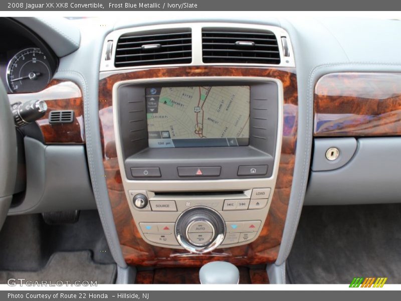 Frost Blue Metallic / Ivory/Slate 2008 Jaguar XK XK8 Convertible