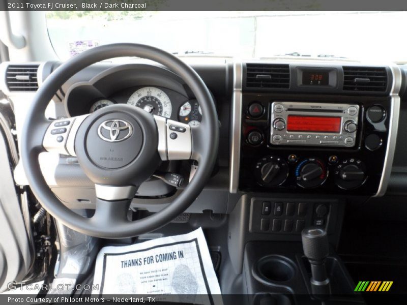 Black / Dark Charcoal 2011 Toyota FJ Cruiser