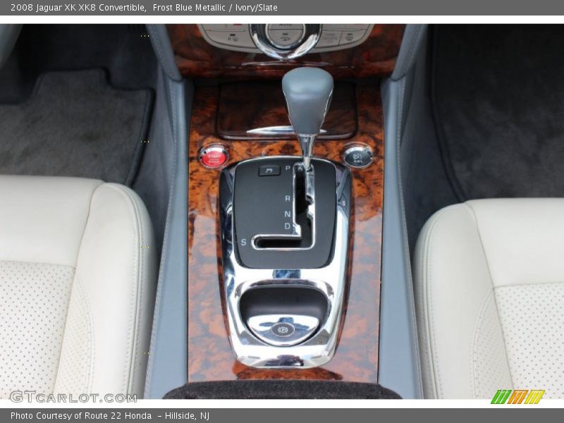 Frost Blue Metallic / Ivory/Slate 2008 Jaguar XK XK8 Convertible