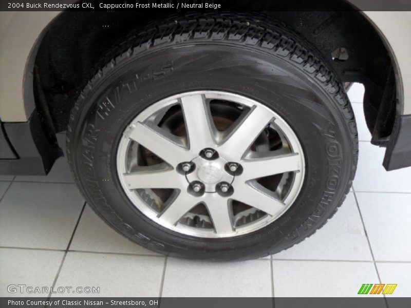 Cappuccino Frost Metallic / Neutral Beige 2004 Buick Rendezvous CXL