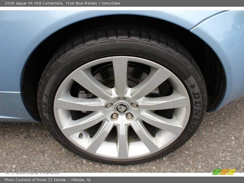 Frost Blue Metallic / Ivory/Slate 2008 Jaguar XK XK8 Convertible