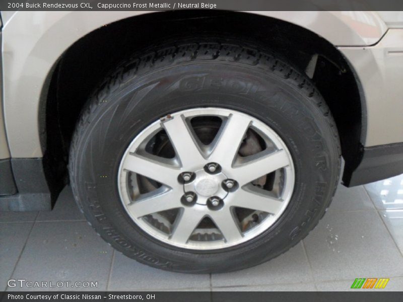 Cappuccino Frost Metallic / Neutral Beige 2004 Buick Rendezvous CXL