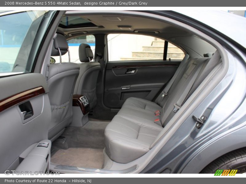 designo Graphite / Grey/Dark Grey 2008 Mercedes-Benz S 550 4Matic Sedan