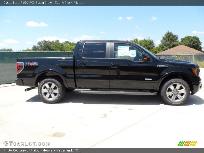 Ebony Black / Black 2011 Ford F150 FX2 SuperCrew