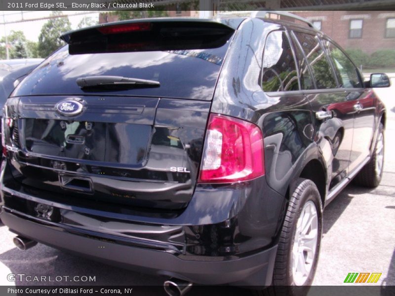Ebony Black / Charcoal Black 2011 Ford Edge SEL