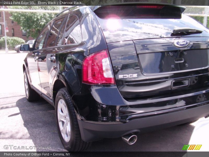Ebony Black / Charcoal Black 2011 Ford Edge SEL