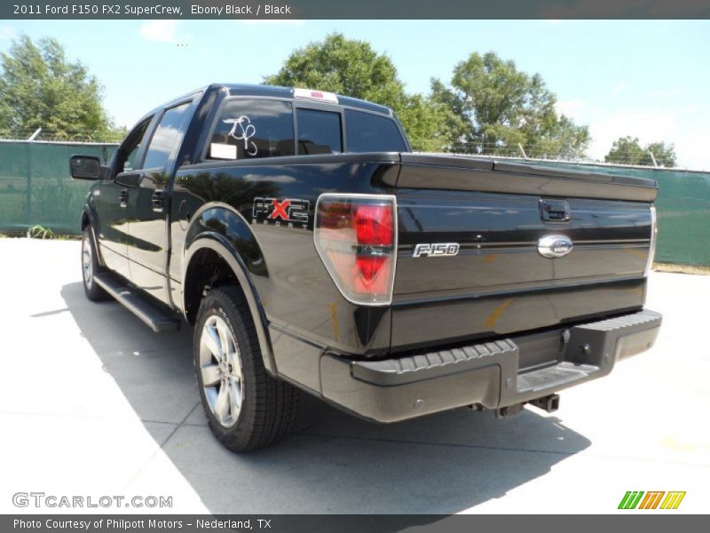 Ebony Black / Black 2011 Ford F150 FX2 SuperCrew